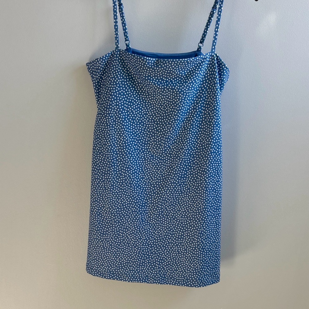 Abercrombie Blue Polka Dot Athletic Dress New w/ Tag